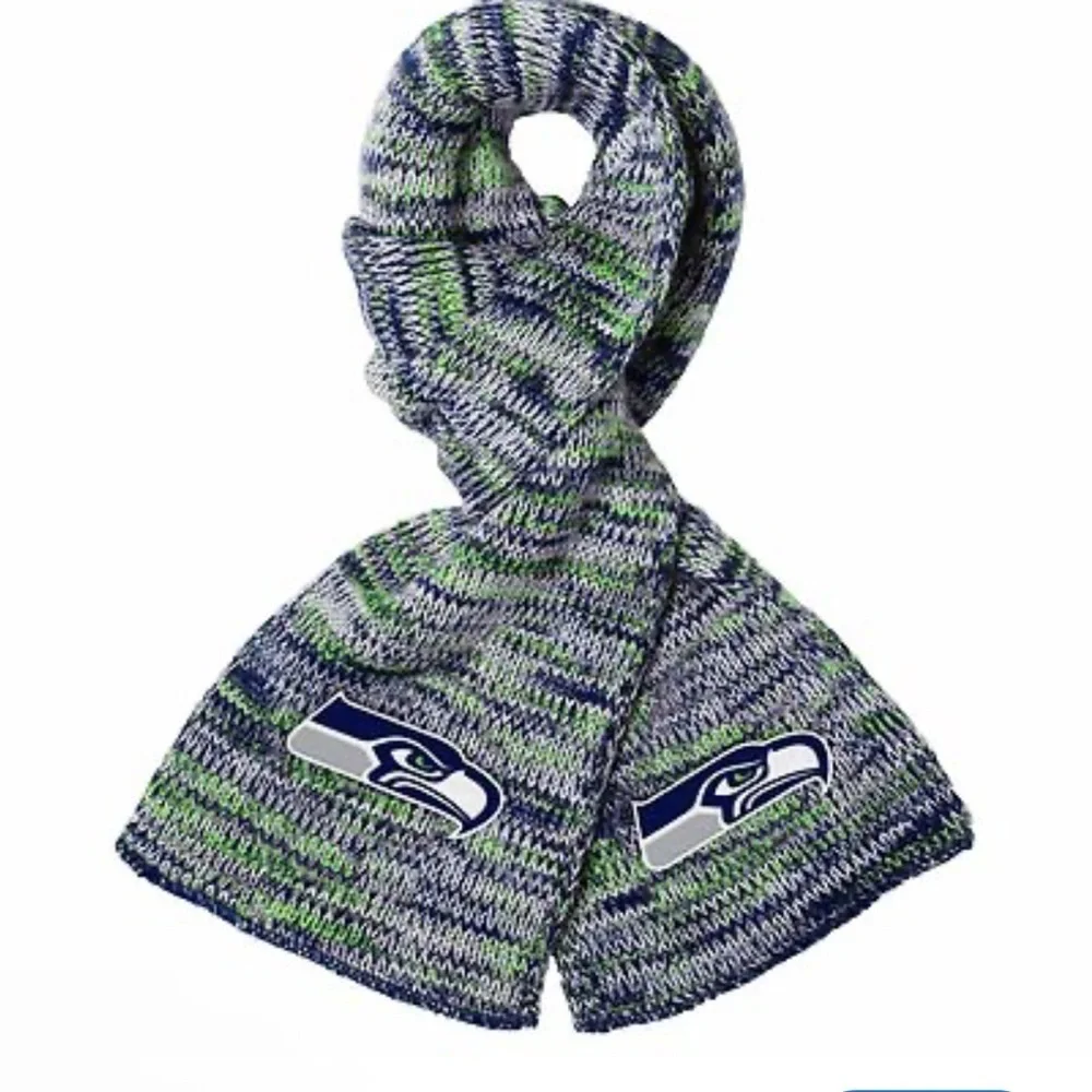 SEATTLE SEAHAWKS SCARF Football NFL Scarf Blokecore  OS Unisex 12’s Fans